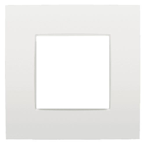 Plaque de recouvrement simple, couleur Niko Intense white vue 1
