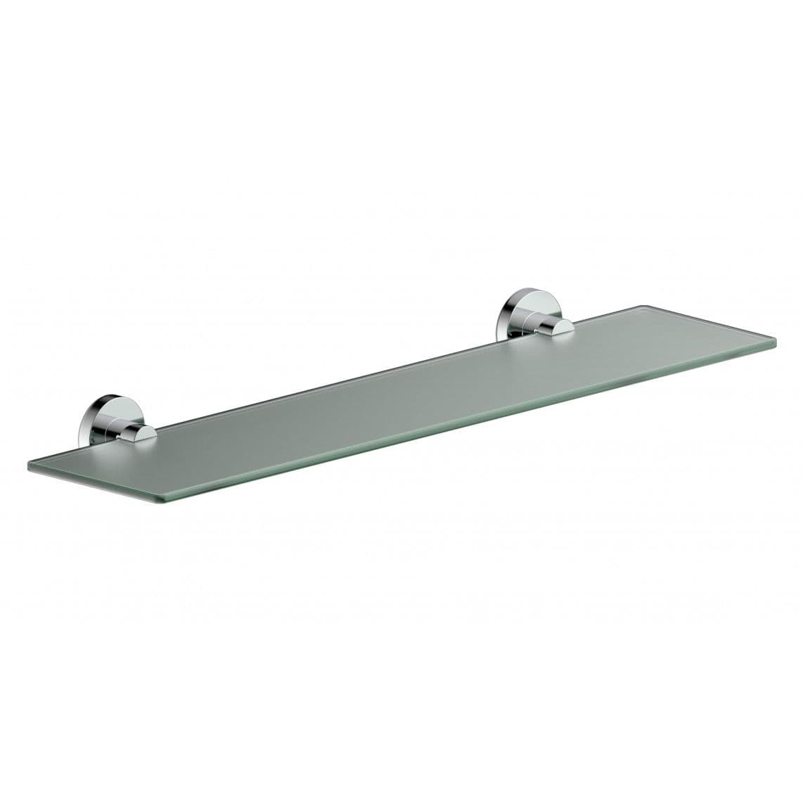 BA0255 Console, chromé, Verre, à coller ou vis vue 1