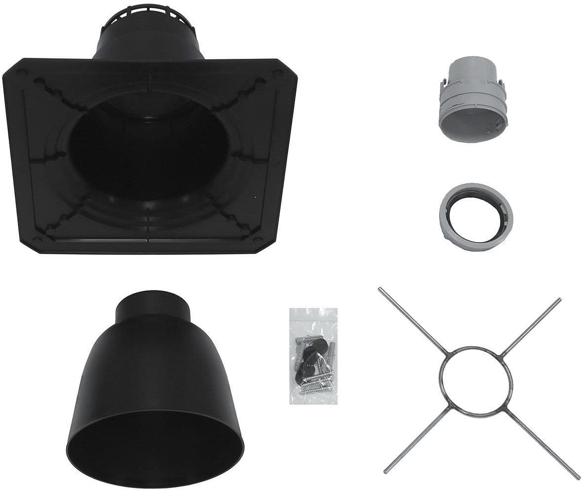 COUVRE CHEMINEE VAILLANT 80MM FLEXCONDENS ALUMINIUM/PP vue 1