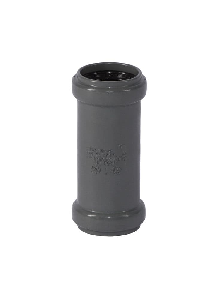 Ostendorf Kunststoffe HT-Safe MM manchon double PP D 40 mm gris vue 1