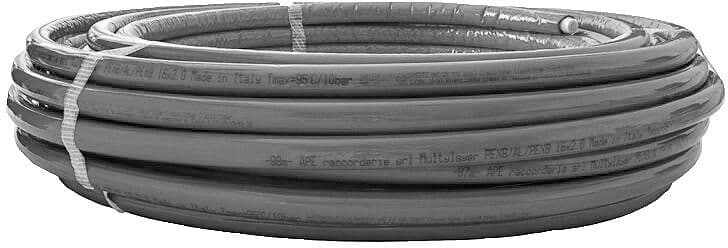 TUBE ISOL6 16X2 (ALU 0,2) GRIS ROULEAU 25M ALUPEX vue 1