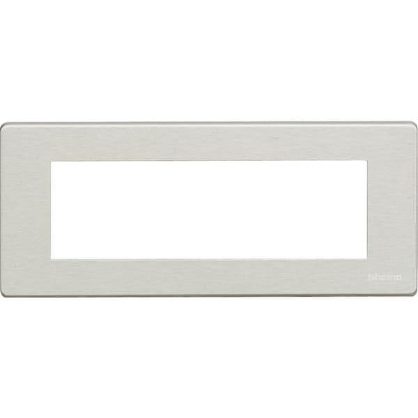 Plaque recouvrement Magic 6 modules - Aluminium vue 1