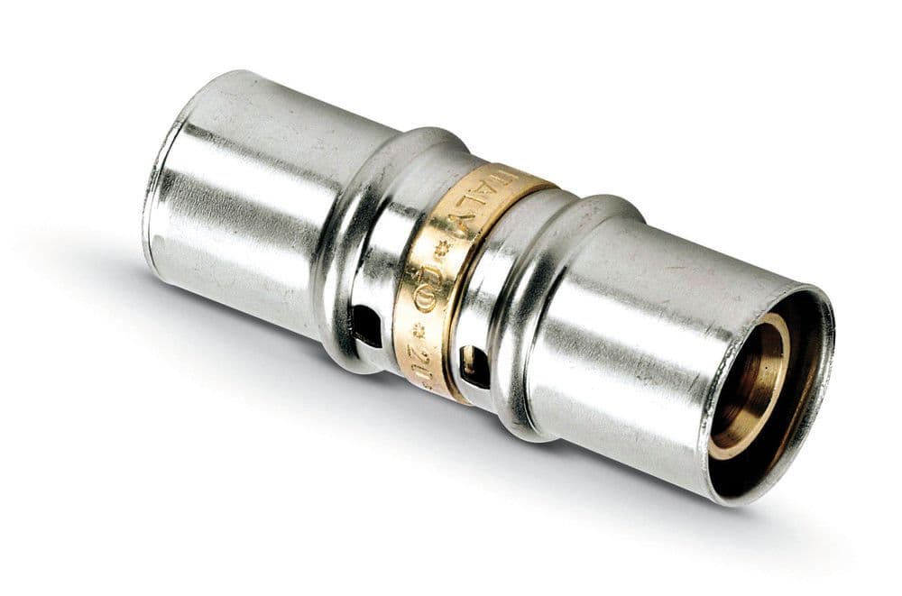 SYSTEMPEX raccord droit réduit tube alu raccord à sertir 40-32 vue 1