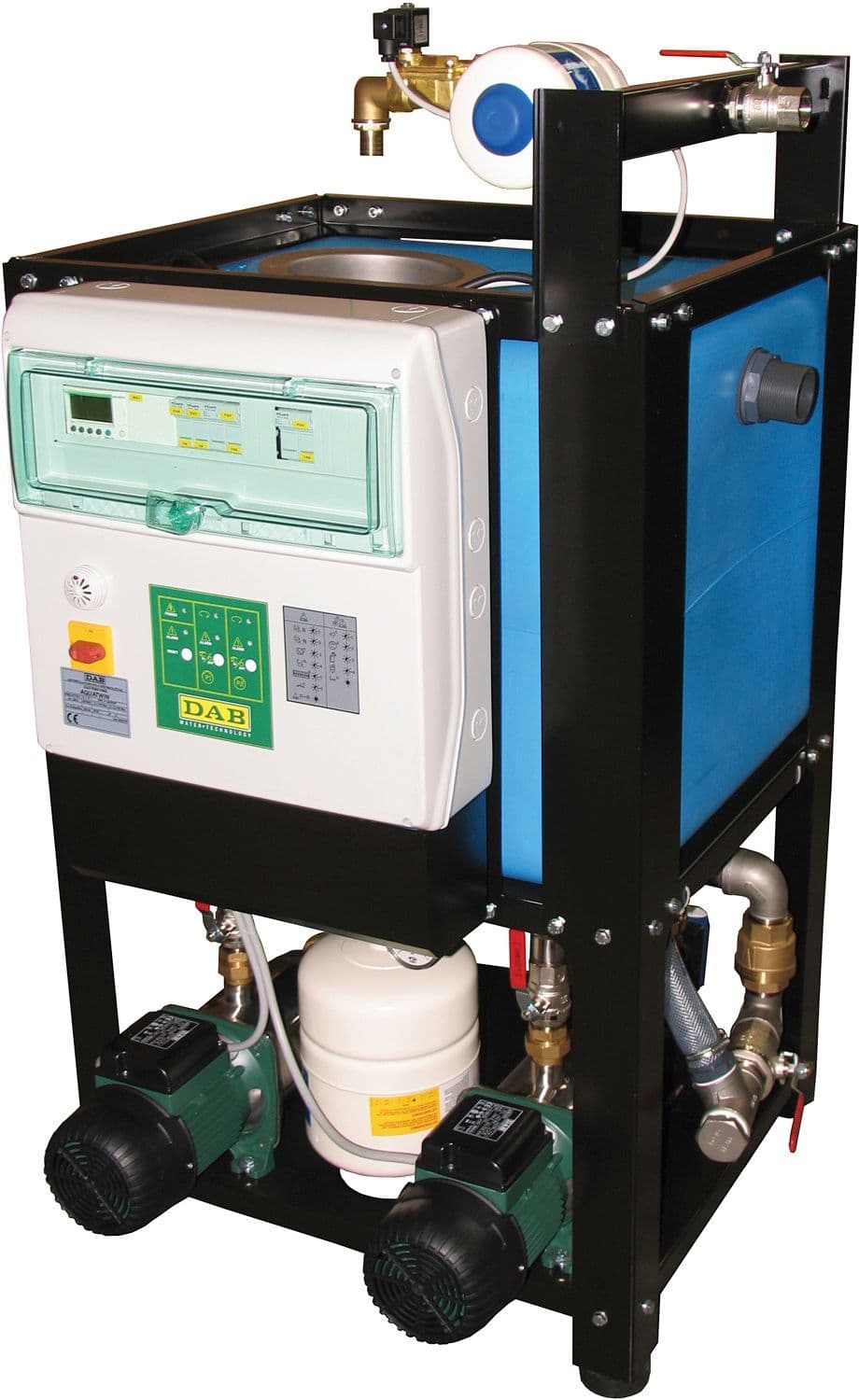 STATION DE RECUPERATION D'EAU DE PLUIE DAB AQUATWIN RS40/80 TOP vue 1