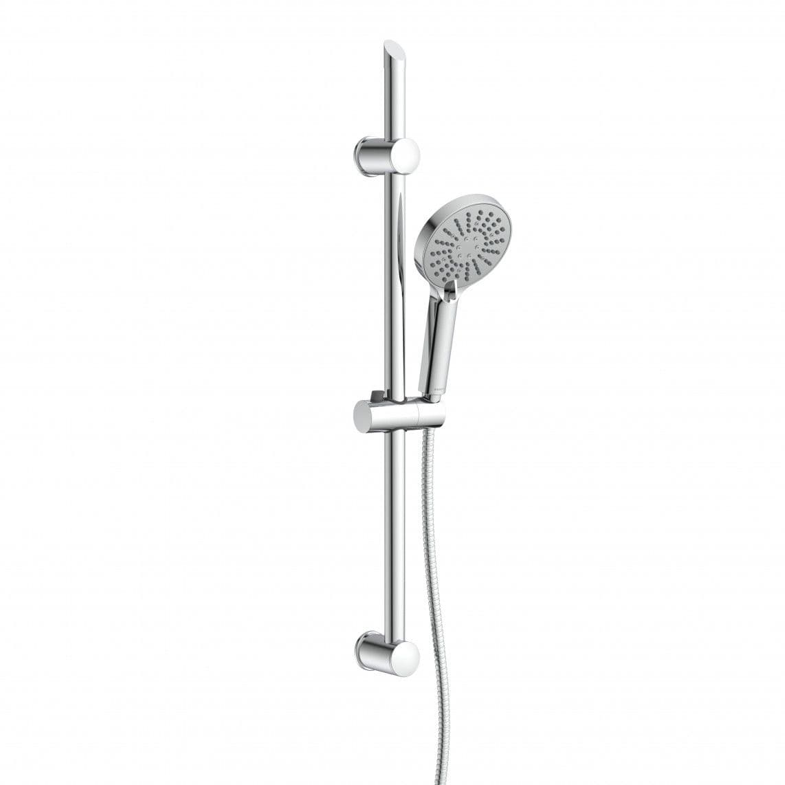 64841 Set barre de douche, chromé, à coller vue 1