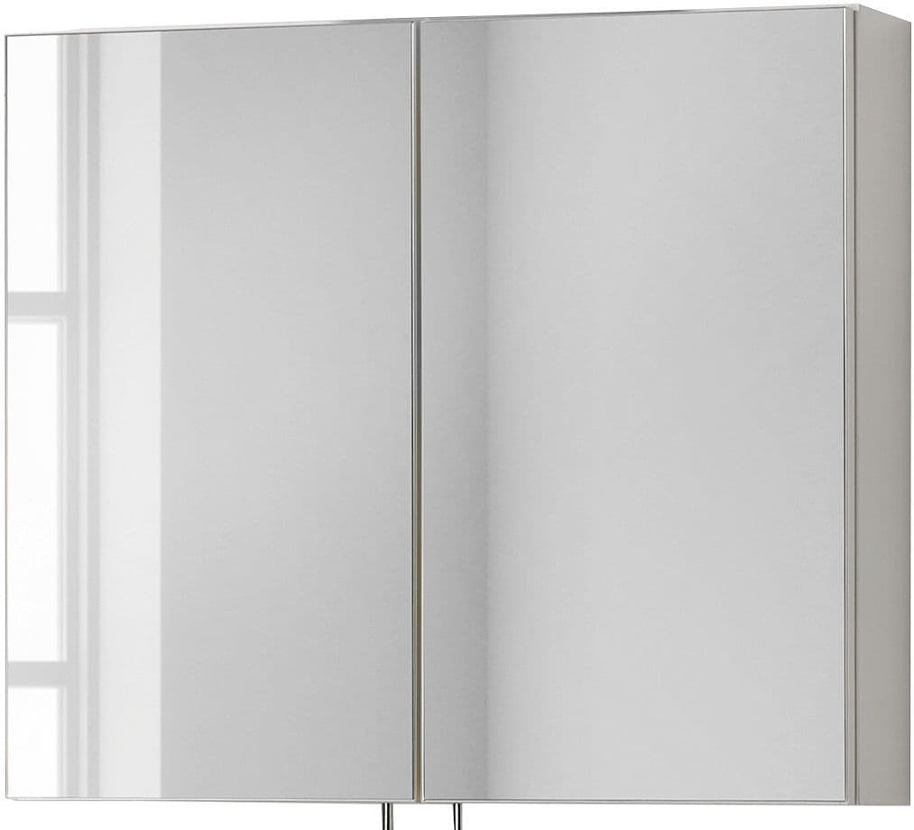 ARMOIR TOILETTE BIZZY 2 PORTES 80CM BLANC vue 1