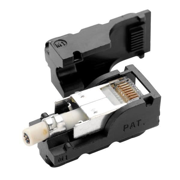 Insert pour click`n`crimp RJ45 isolé hirose vue 1