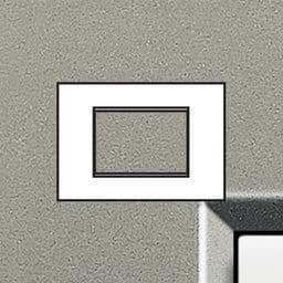 LivingLight - plaque rectangulaire 3 modules Avenue vue 1