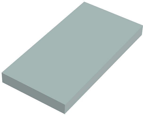 TABLETTE MURALE COFFEE 150X300X19MM JUSQU'A 7KG BLEU AZUR DOUX MAT vue 1