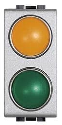 Voyant lumineux light Tech Orange / Vert - 1 module vue 1