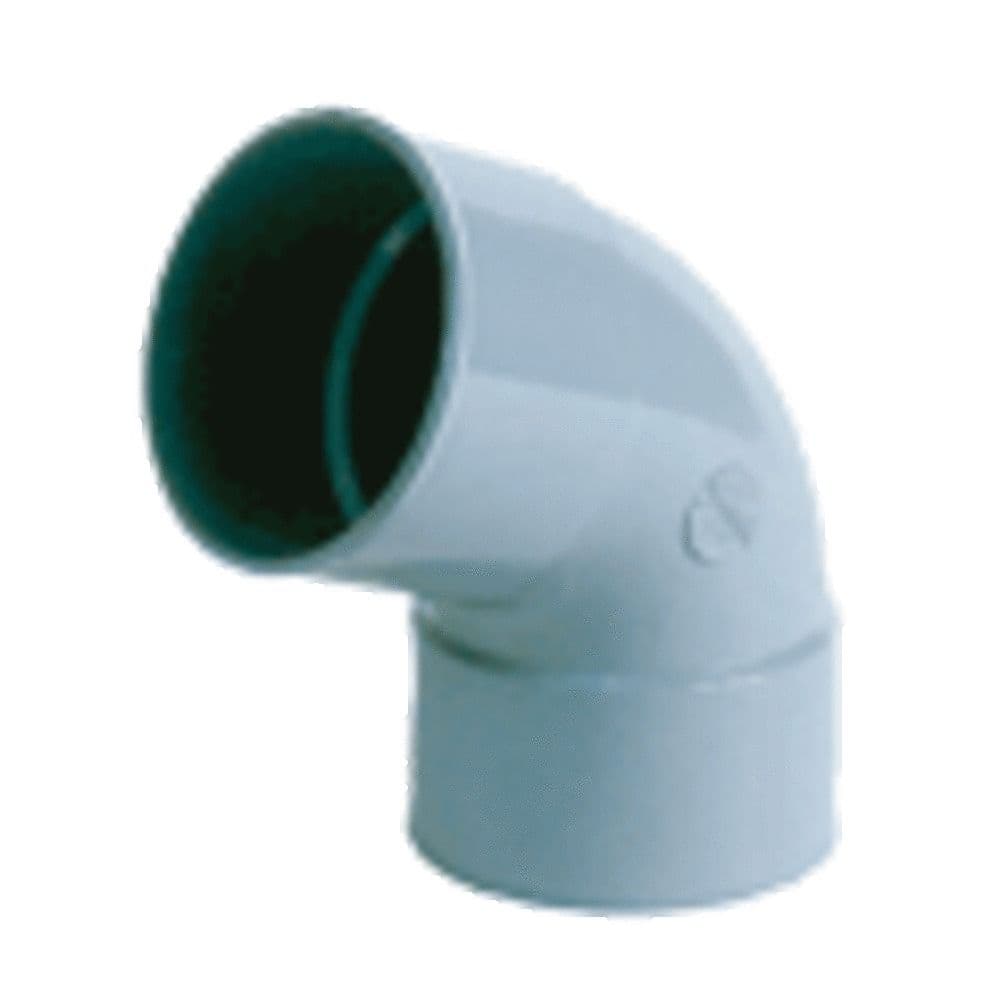 Nicoll raccord à coller PVC coude 67,5° FF D 32 gris vue 1