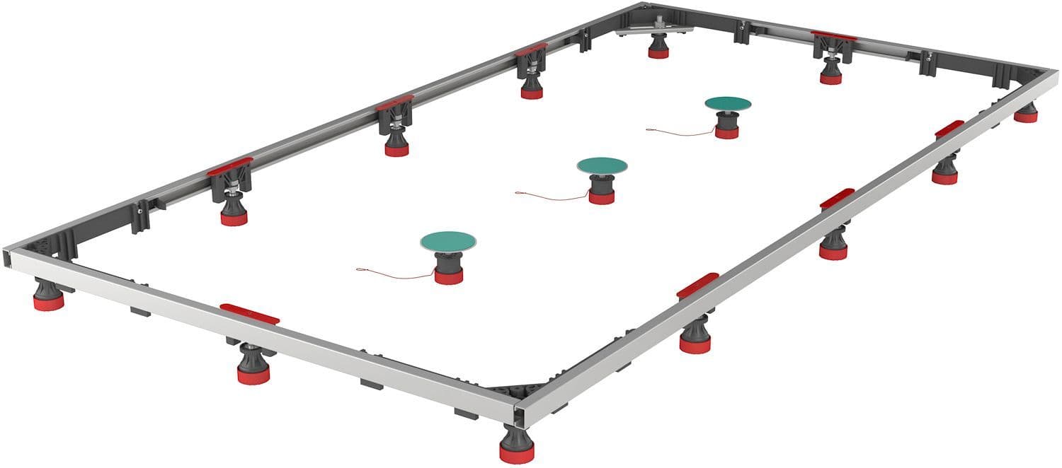 CADRE DE MONTAGE TUB MEPA MAXIMUM 100X160 HAUTEUR 65-190MM vue 1