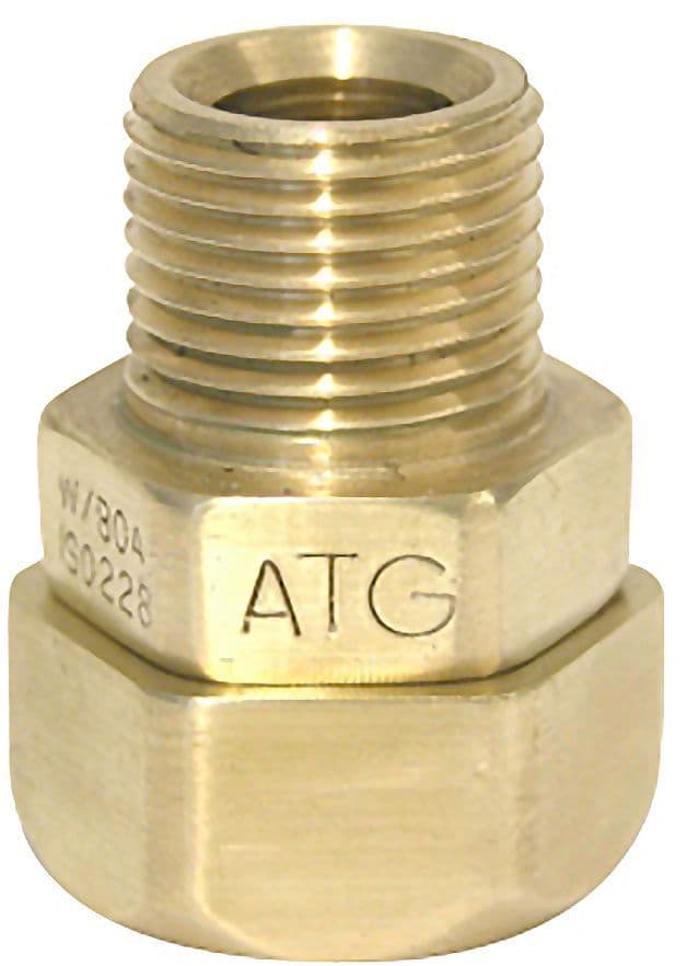PLT GAZ MANCHON FILETE BOAGAZ DN15-1/2"M vue 1