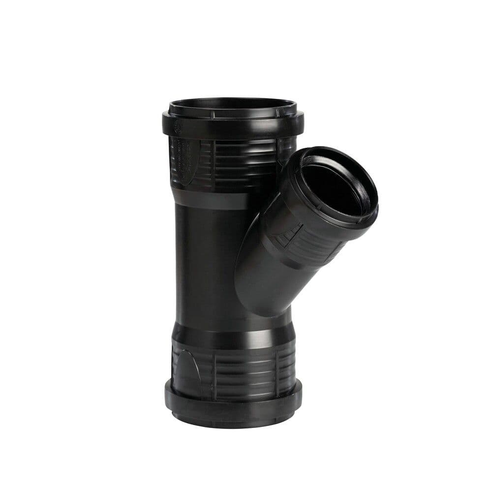 Pipelife Master 3 plus té 45° FFF D125X110 vue 1