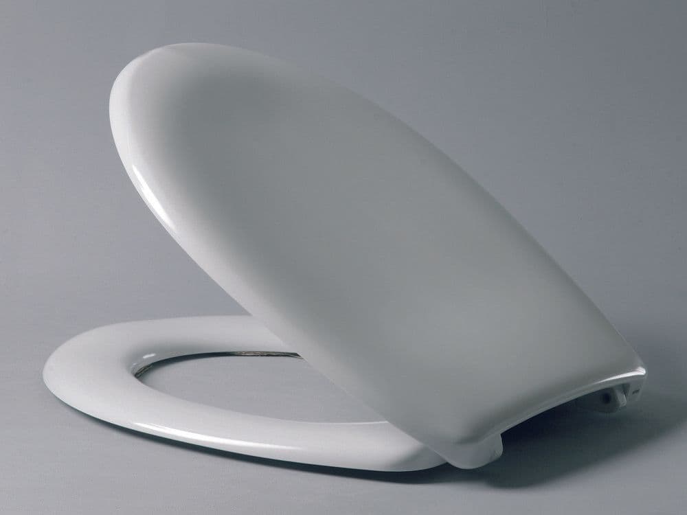 Haro Ecco abattant universel avec charnières en inox blanc vue 1
