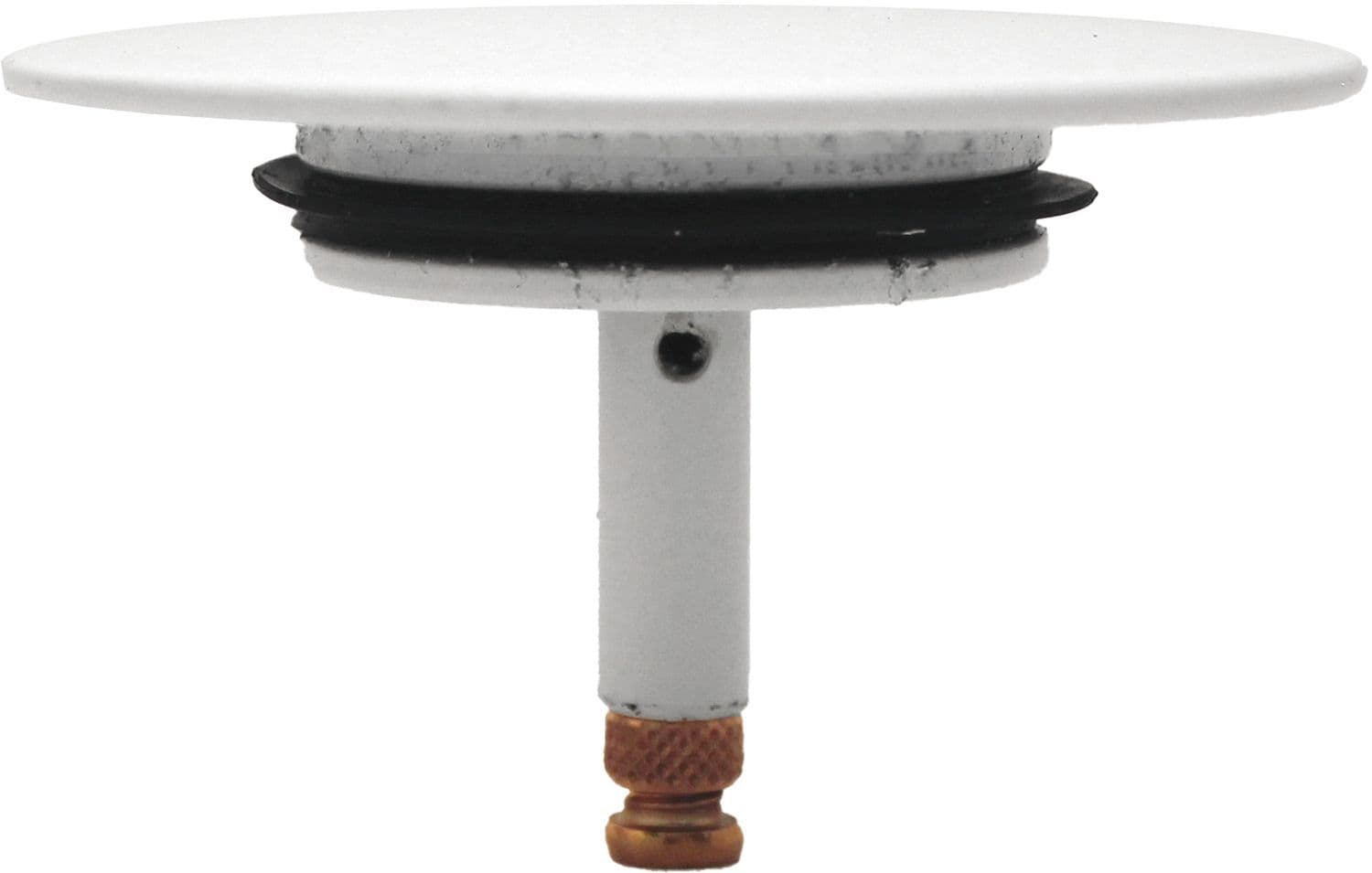 BOUCHON POUR FERMETURE AUTOMATIQUE BAIN NOBILI BLANC MAT vue 1