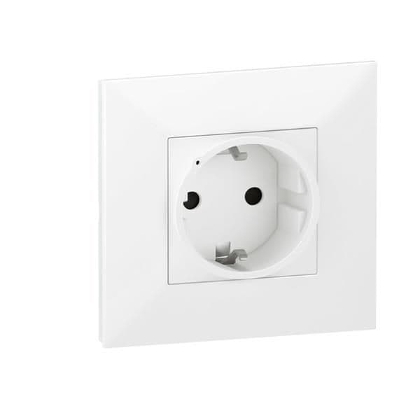 Valena NWN - prise connectée Schuko 16A Blanc vue 1
