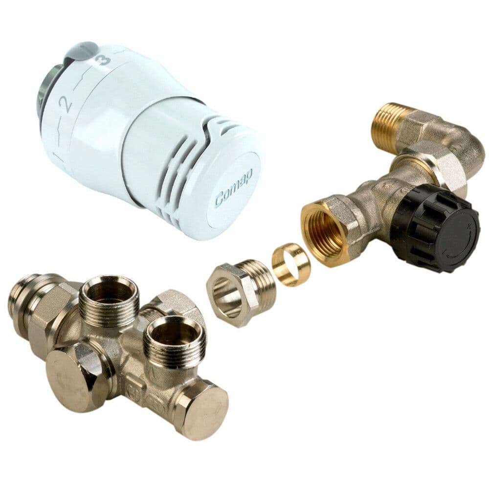 Comap Senso combinaison monotube raccordement mural vue 1