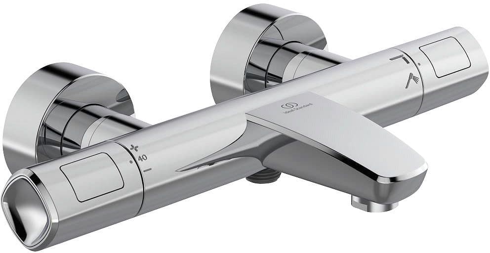 THERMOSTAT BAIN CERATHERM T100 IS CHROME vue 1