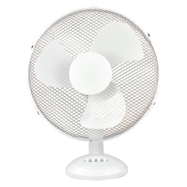 Ventilateur de table Blanc diamètre 40 55W vue 1