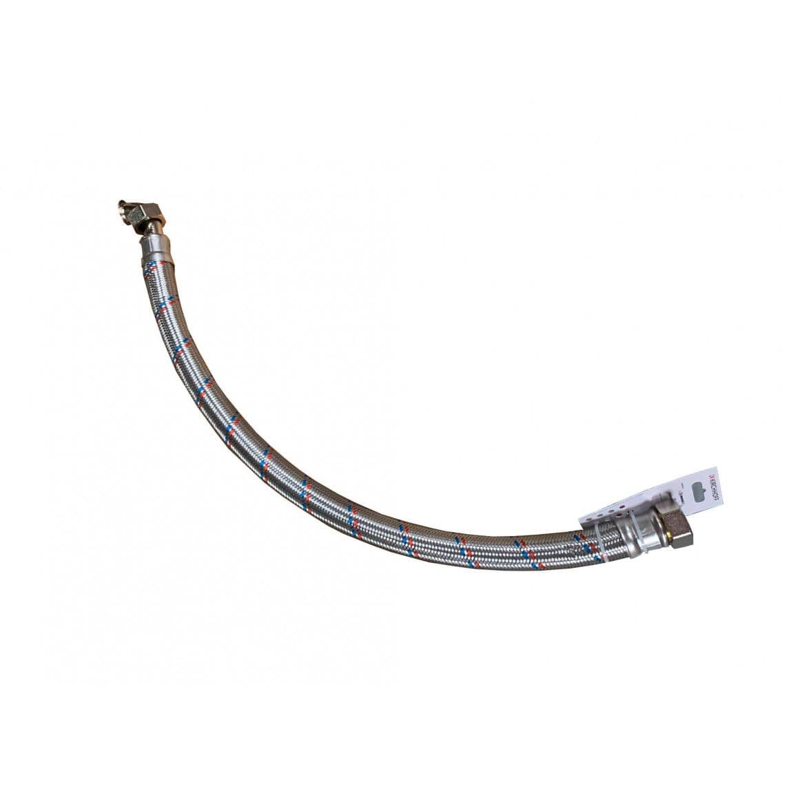 986287555 Flexible pour raccord de chauffage, 1" F x 750 mm x 1" F, angle de 90° d'un côté vue 1