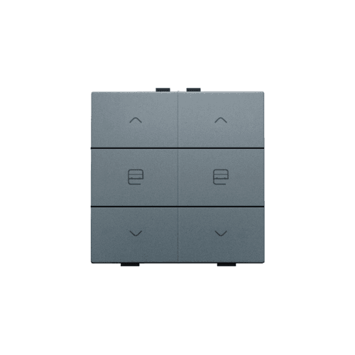 Commande de moteur double pour Niko Home Control, couleur blue grey coated vue 1