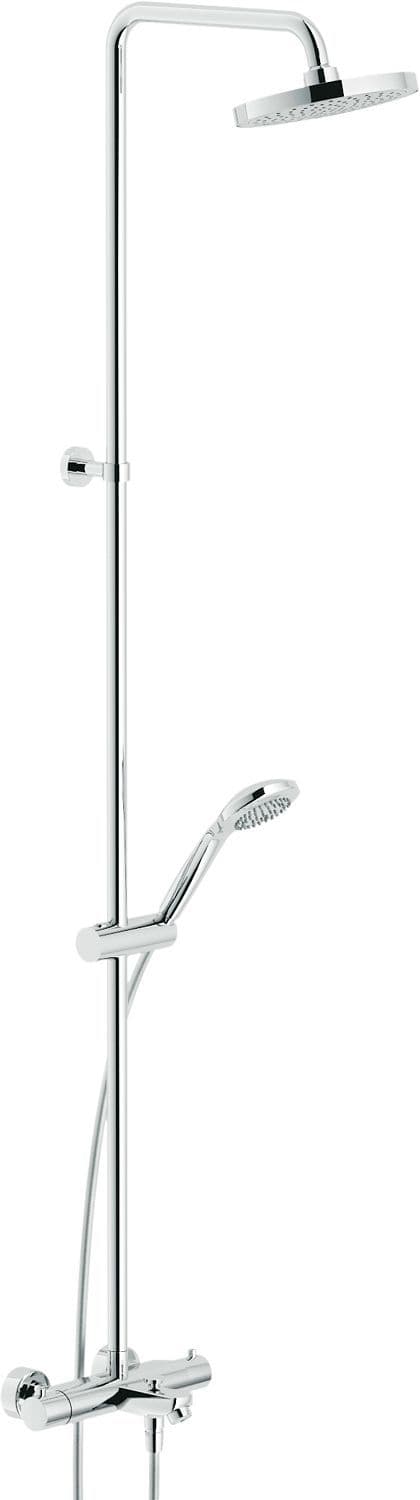 COLONNE DE DOUCHE+THERMOSTAT DE BAIN NORDICA 2.0 NOBILI 20CM CHROME 14L/MIN vue 1