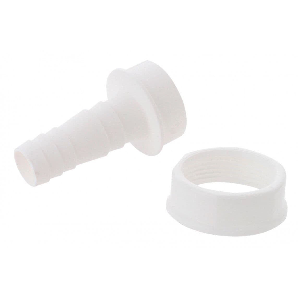 988384413 KS Raccordement de l'appareil, blanc, 1 1/2" F x 3/4"T, pour siphon pour appareil de lavage vue 1