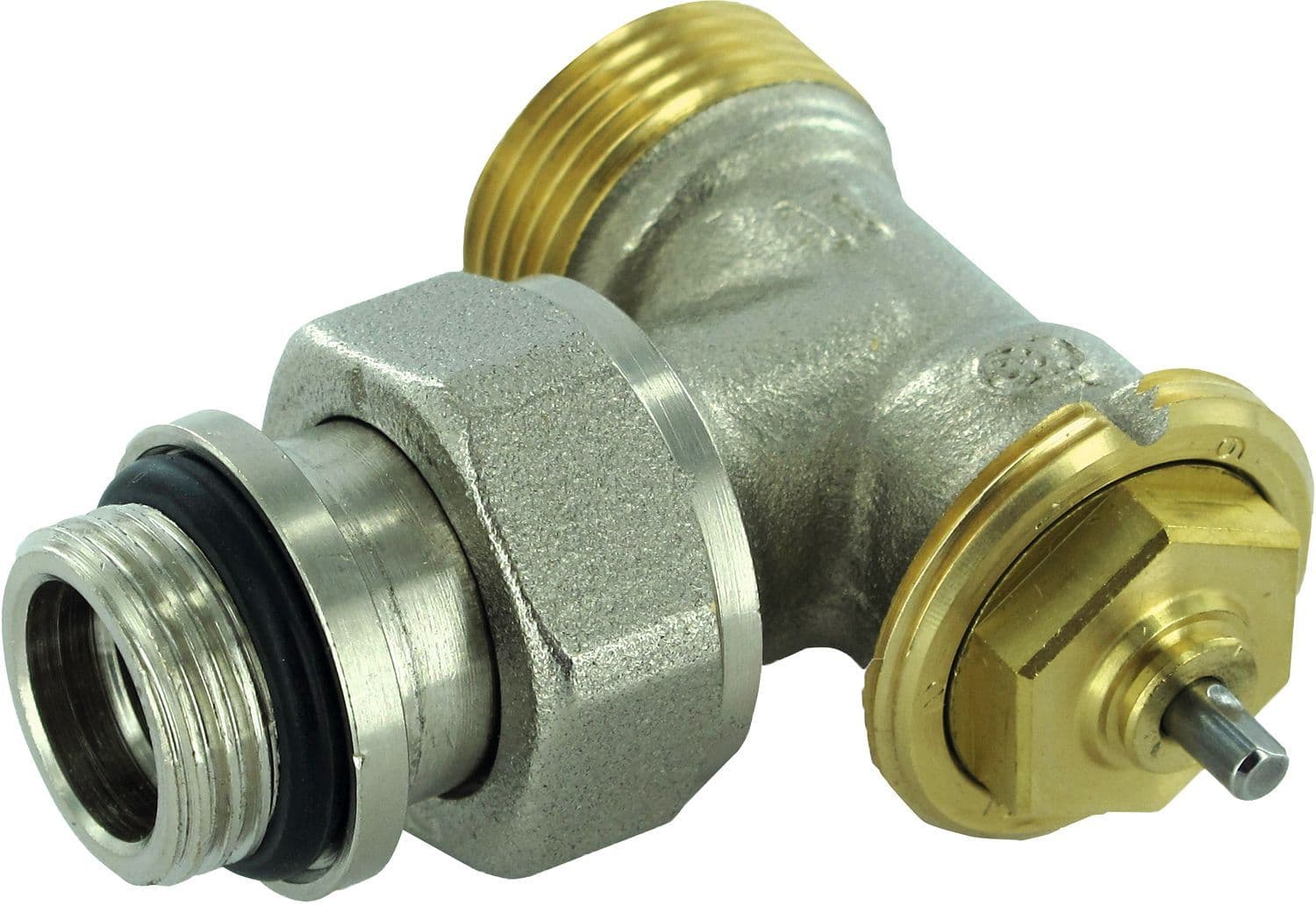 VANNE RADIATEUR THERMOSTATIQUE COMAP EQUERRE 1/2"-M22 vue 1
