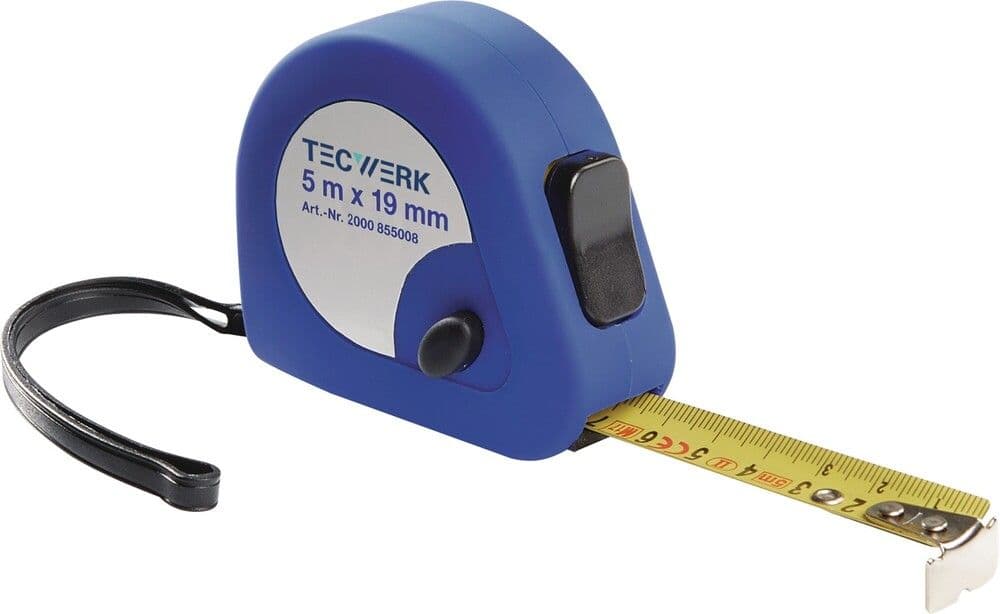 Tecwerk mètre-ruban de poche long. 5 m vue 1