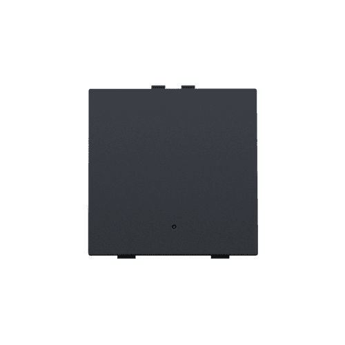 Bouton-poussoir simple avec LED pour Niko Home Control, couleur anthracite coated vue 1