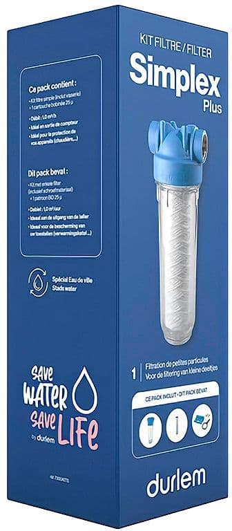 SIMPLEX FILTRE FIN POUR EAU DE VILLE DURLEM KIT vue 1