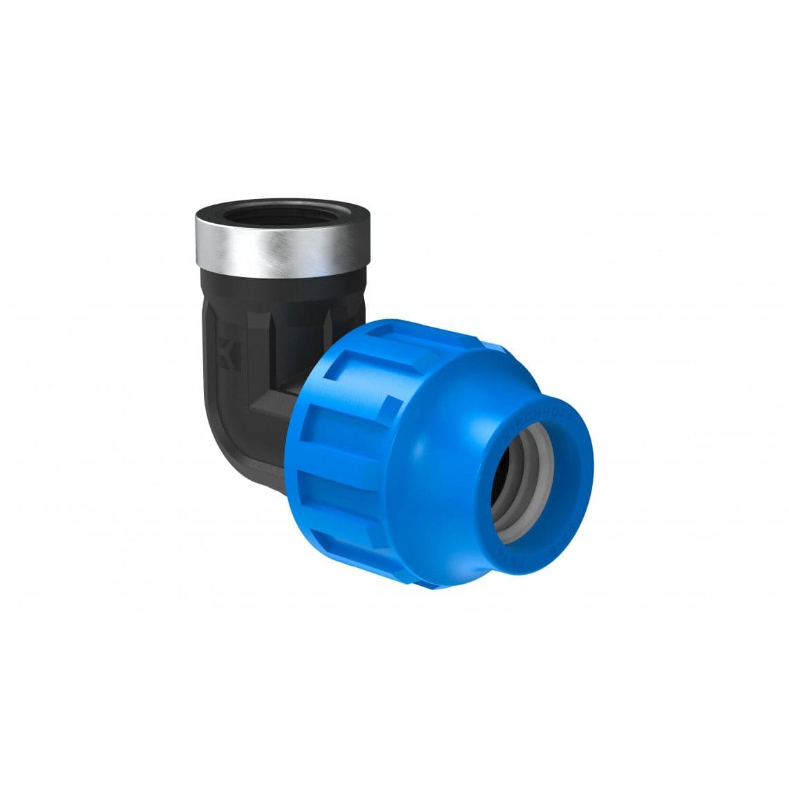 984846417 PP coude 90°, 32 mm x 3/4" F, raccord à serrer pour PEHD/socarex vue 1