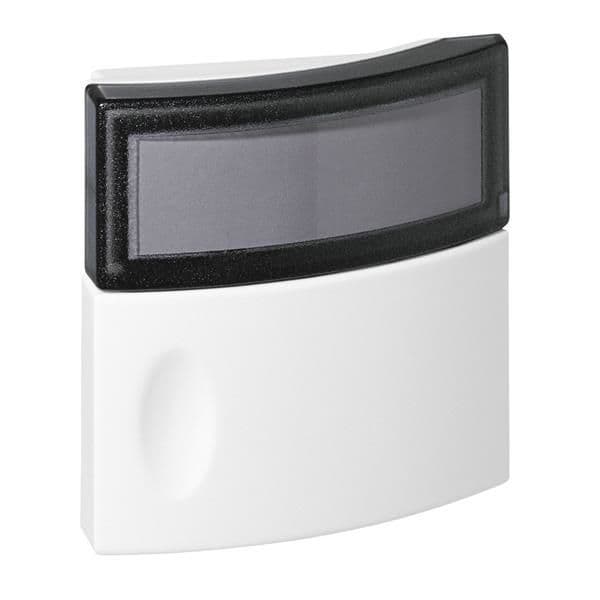 Poussoir Salsa porte - étiquette 24V 2A IP44 IK06 70 x 70 x 25mm Blanc vue 1
