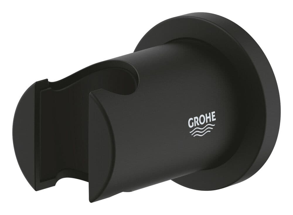 Grohe Rainshower support mur douchette phantom black vue 1