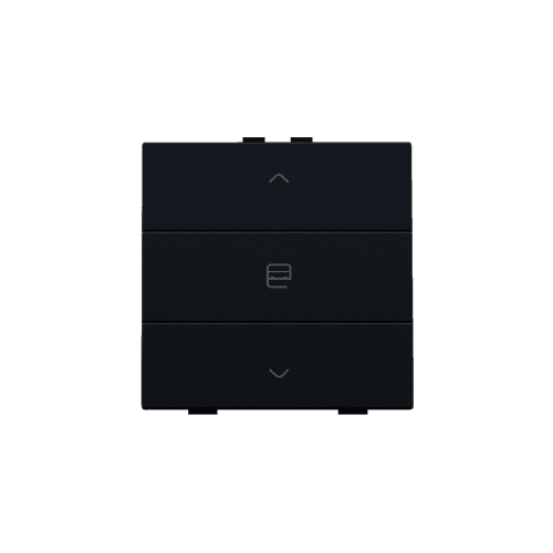 Commande de moteur simple pour Niko Home Control, couleur black coated vue 1