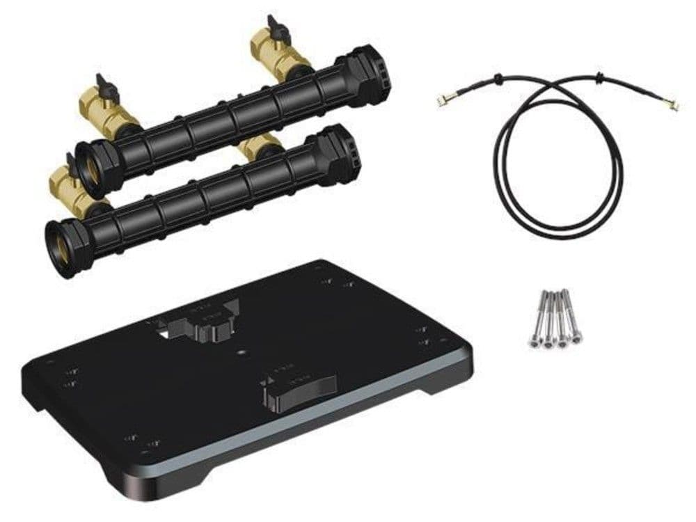 Grundfos Scala 1 Kit d'installation double une chassis support deux collecteurs vue 1