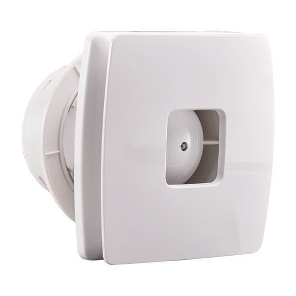 Extracteur de salle de bain IPx4 12W 95m³ / h 82 x 150mm diamètre 101mm avec clapet anti retour vue 1