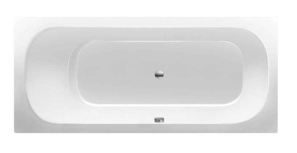 Bado Aruba baignoire duo à encastrer 1700 x 750 x 450 mm blanc vue 1