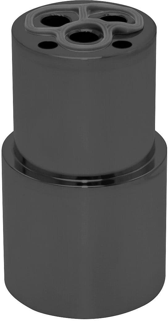 RALLONGE +35MM POUR ROBINET ENCASTRE LAVABO NOBILI GRAPHITE BROSSÉ vue 1