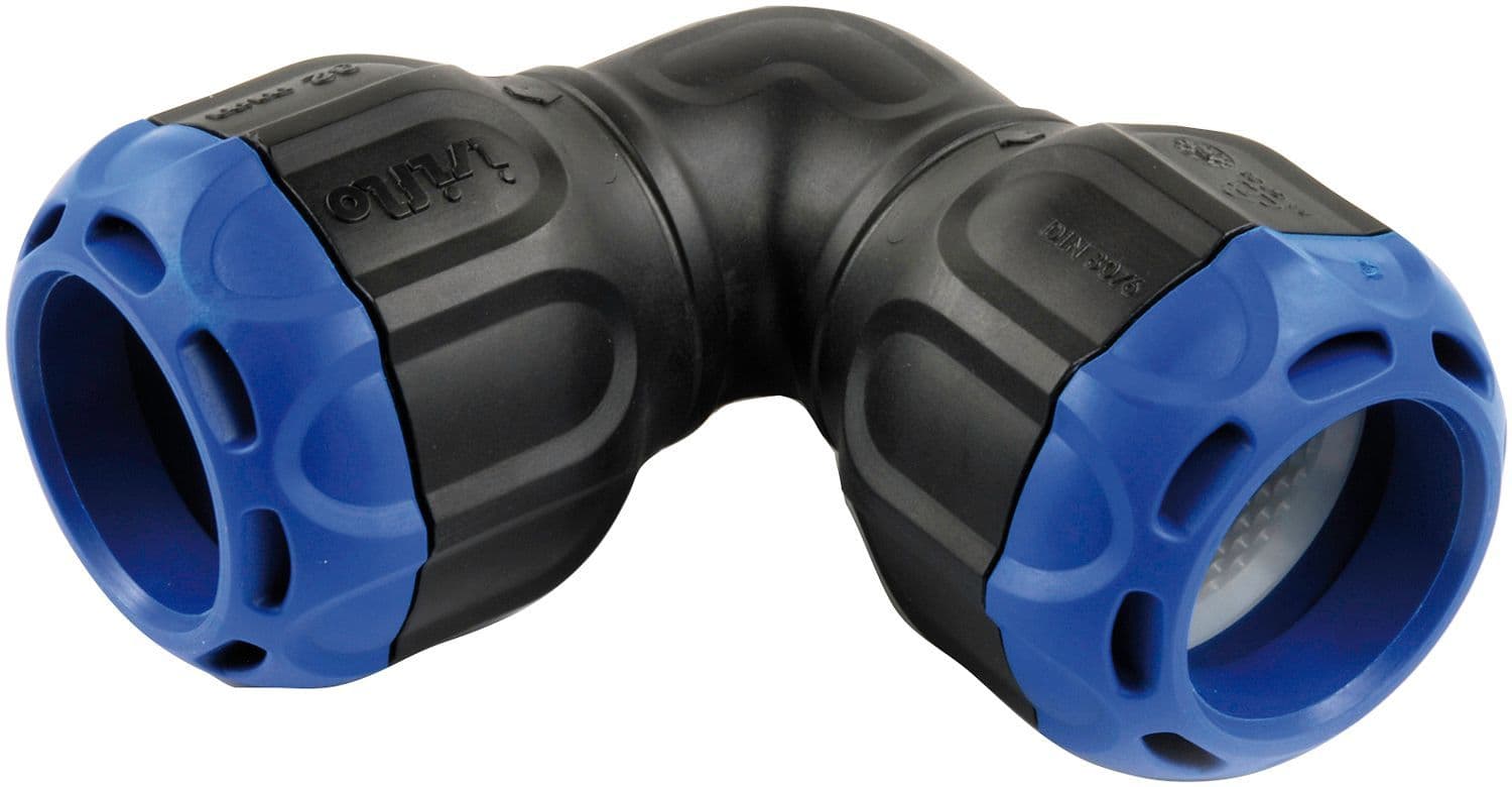 ISIFLO COUDE POUR HDPE 32MM-32MM vue 1