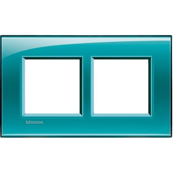 LivingLight - plaque rectangulaire 2 x 2 modules 57mm Vert vue 1