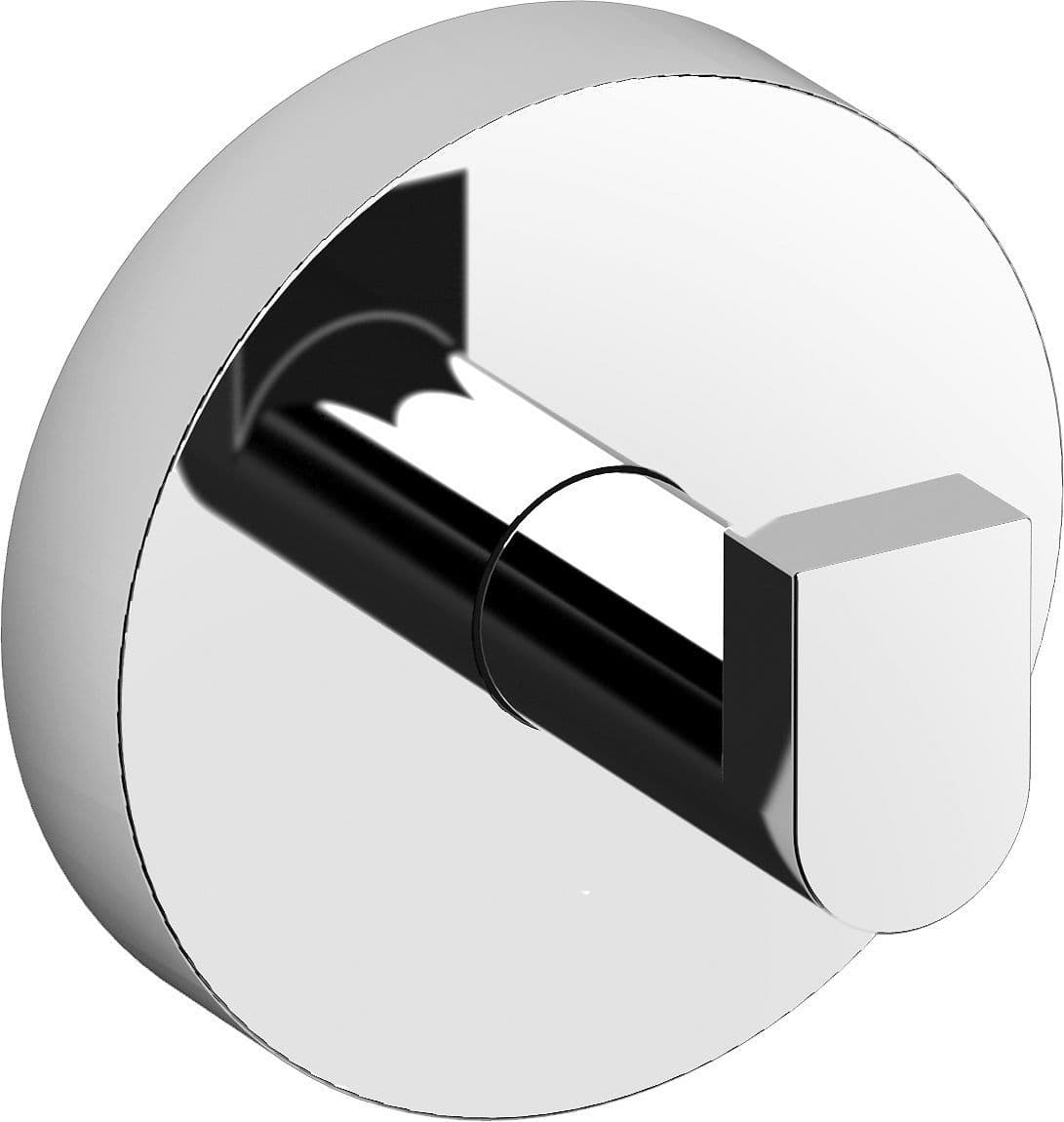 SET (2 PIECES)PORTE-MANTEAU FLAT CLOU CHROME vue 1