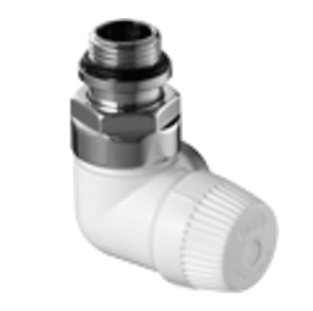 Honeywell Home corps de robinet thermostatique équerre double gauche 1/2" vue 1