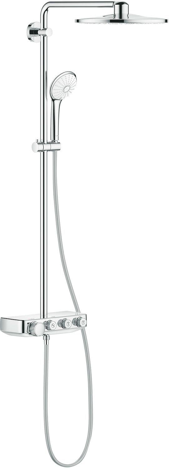 COLONNE DE DOUCHE+ THERMOSTAT EUPHORIA SMARTCONTROL 310 DUO GROHE CHROME vue 1