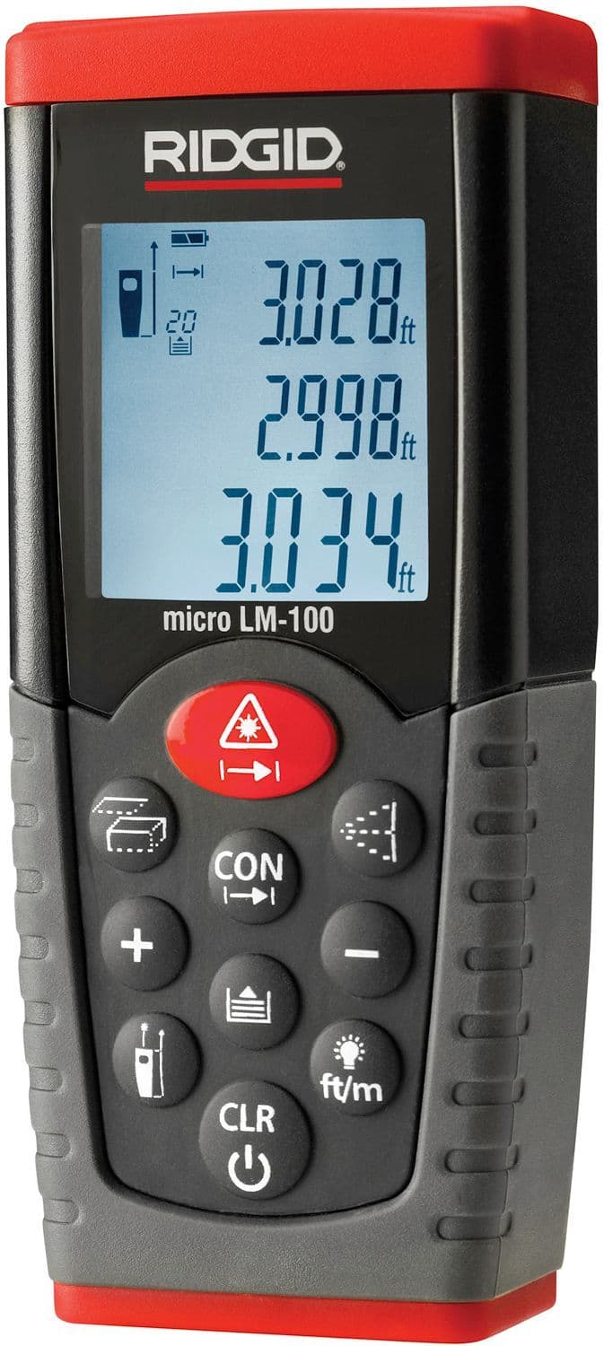 DIGITALE AFSTANDSMETER RIDGID LM-100 vue 1