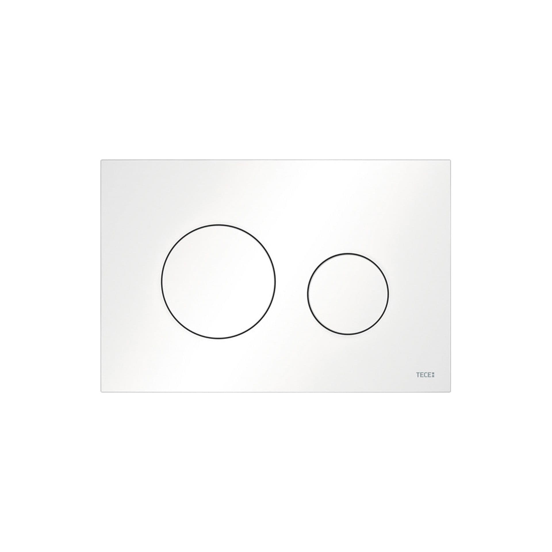 TECE LOOP PLAQUE DE COMMANDE - BLANC MAT vue 1