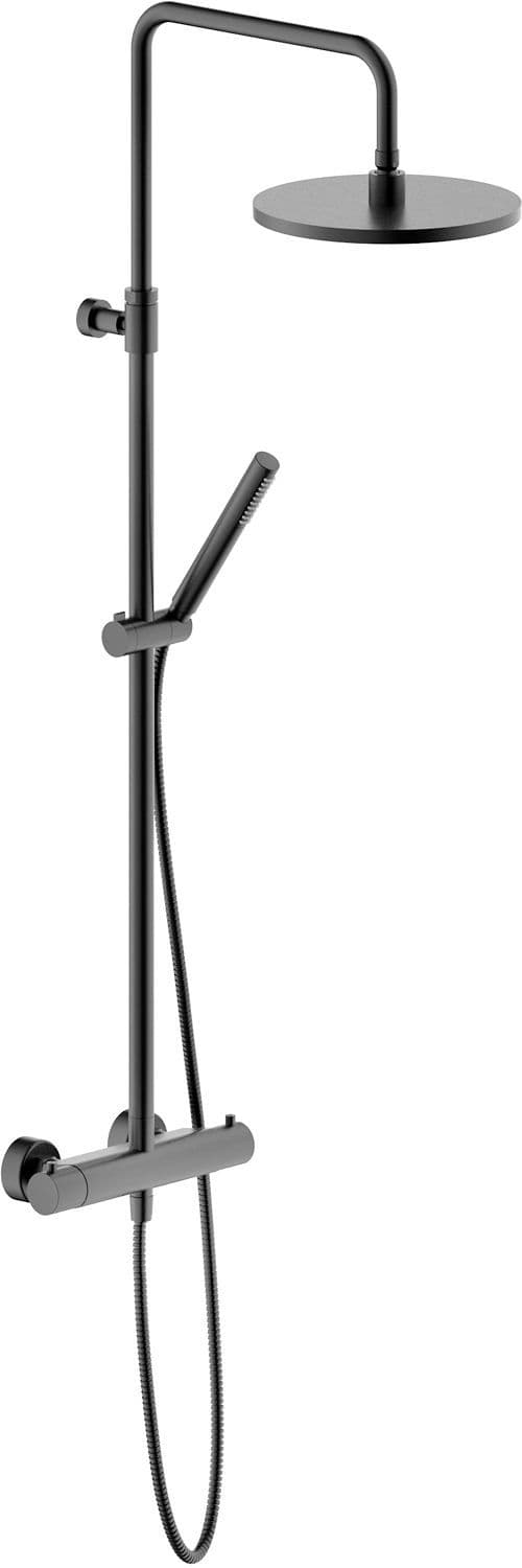 COLONNE DE DOUCHE +THERMOSTAT TONDA 25 NOBILI GRAPHITE BROSSE vue 1