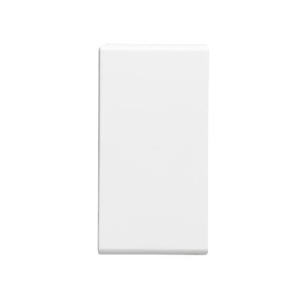 Mosaic poussoirs easyled - 6A 1 module Blanc vue 1