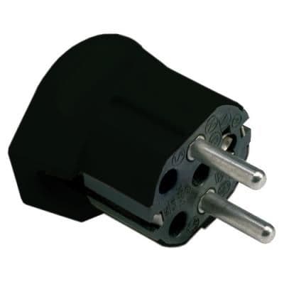 Fiche 2 pôles + T 16A Noire vue 1